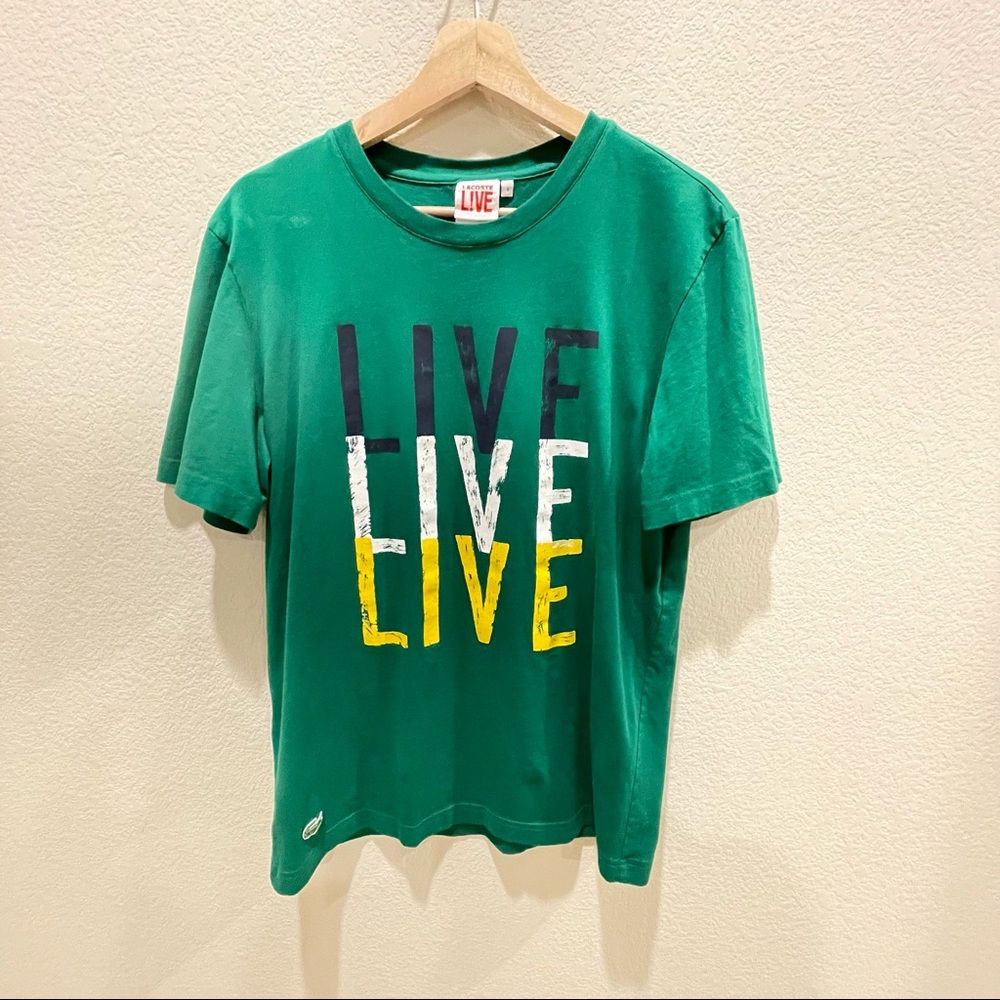Lacoste Short Sleeves T-Shirt Green